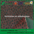 China manufacturer Flocking Pu Fabric Material For Shoes